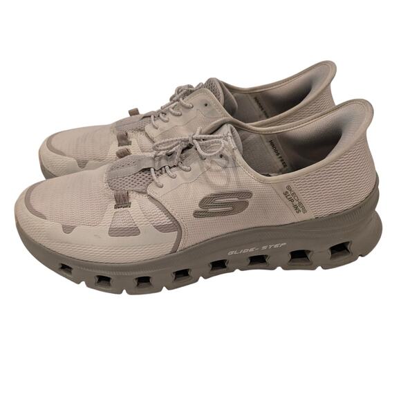 Sketchers Men\'s Slip-ins Sneaker Glide-Step Pro Natural Sz 11 main image 10